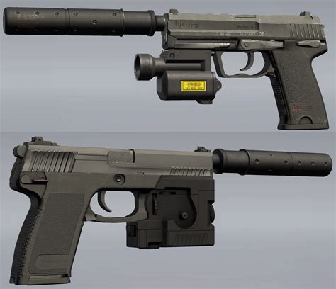 HK Mark 23 Pistol with Magazine