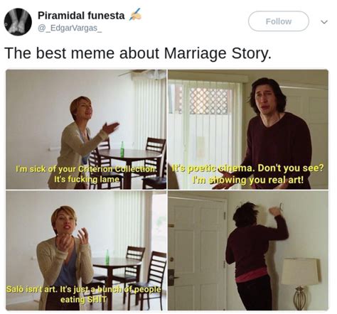 Relatable Marriage Story Meme