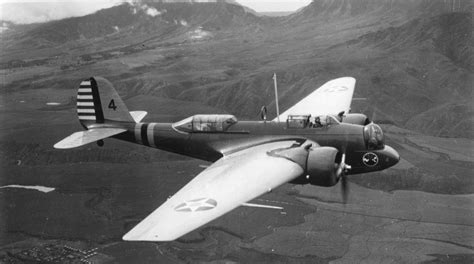 Martin B-10 Bomber In Flight