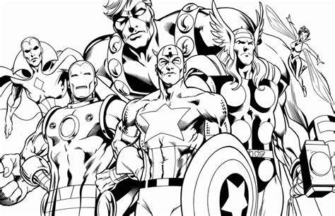 Marvel Coloring Pages Gallery 4