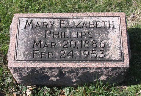 Mary Elizabeth Phillips Obituary