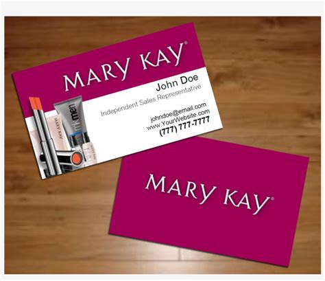 Mary Kay Business Card Templates