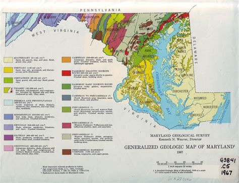 Maryland's Geological Features