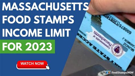 Massachusetts Food Stamps Renewal