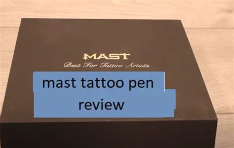 Mast Tattoo Pen Reviews and Ratings