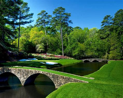 Augusta National Golf Club Aerial View