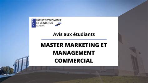 Master's in Marketing Management