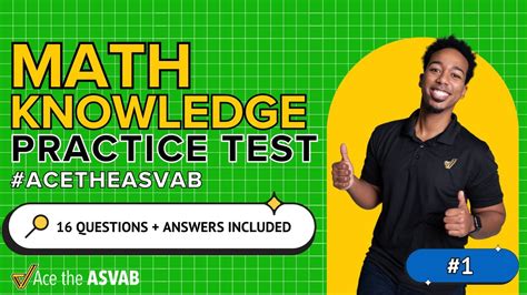 Mathematics Knowledge Practice Test