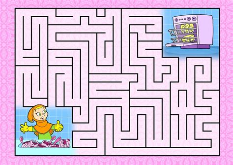 Maze Activities For Kids