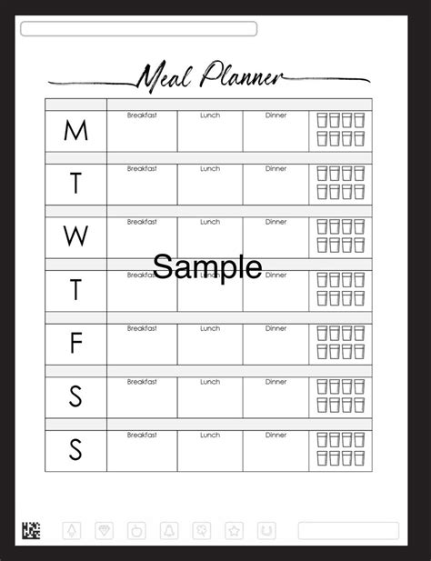 Meal Planner Template