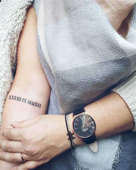 Meaning Behind Roman Numerals Tattoos