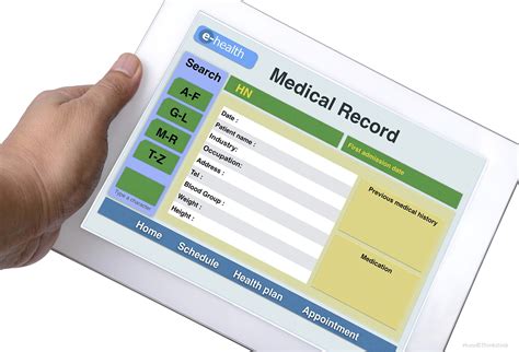 Medical Health Records Technician Using EHR