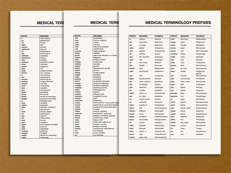 Medical Terminology Medical Terminology Image