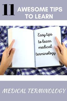 Medical Terminology Tips