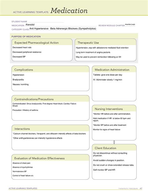 Medication Concept Map Software