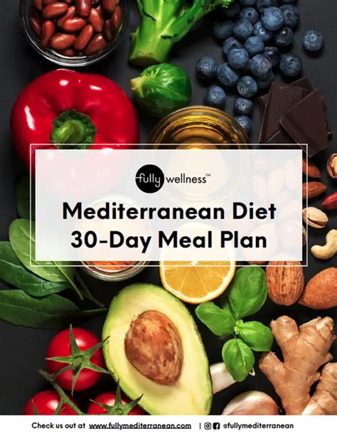 Mediterranean diet meal plan