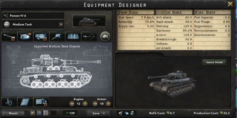 Medium Tank Design