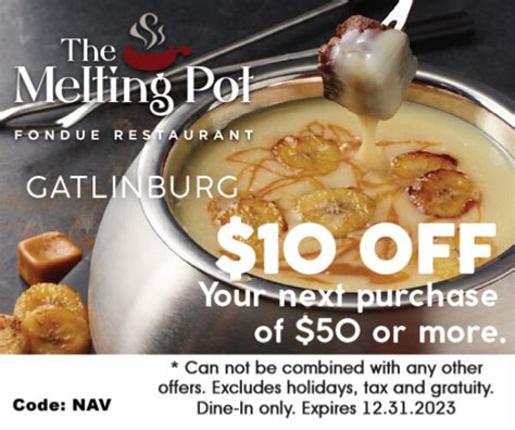 Melting Pot Coupon 1