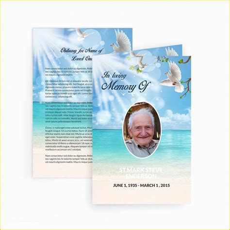 Memorial Card Download