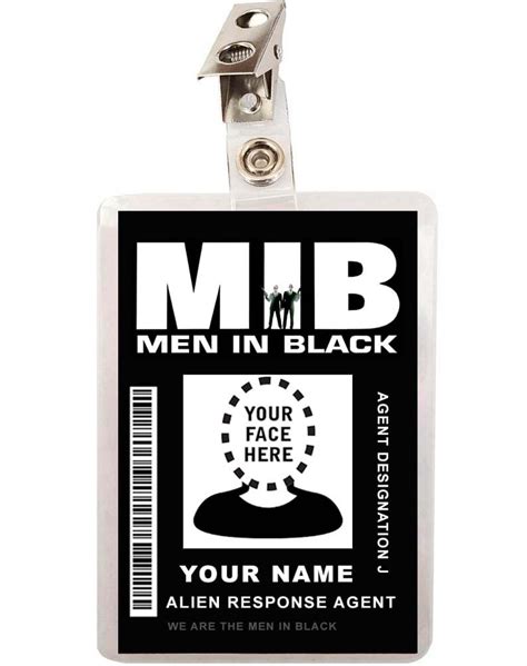 Men in Black Badge Template Design Inspiration