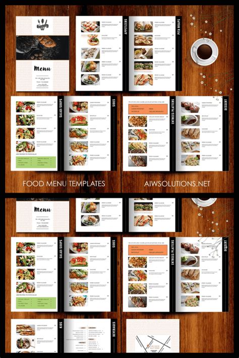 Menu Template Google Docs Benefits