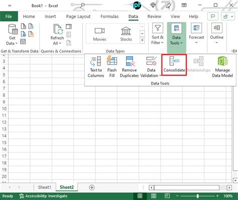 Merging Excel Tabs Manually