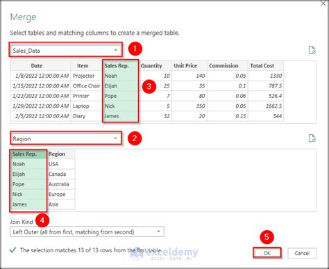 Merging Excel Tabs Using Power Query