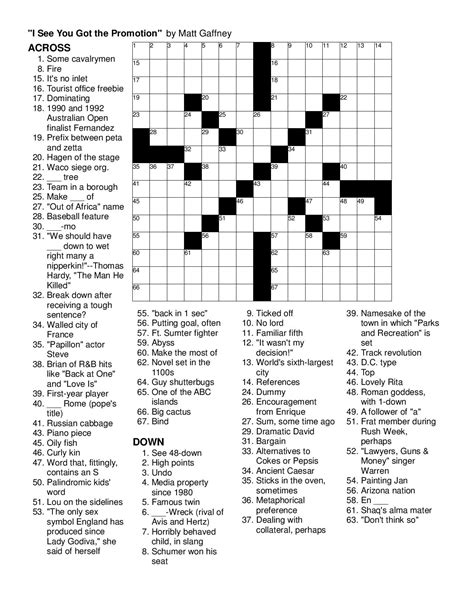 Merl Reagle Crossword Puzzles Online