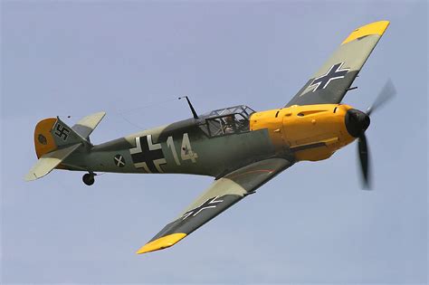 Messerschmitt Bf 109 Aerial Combat