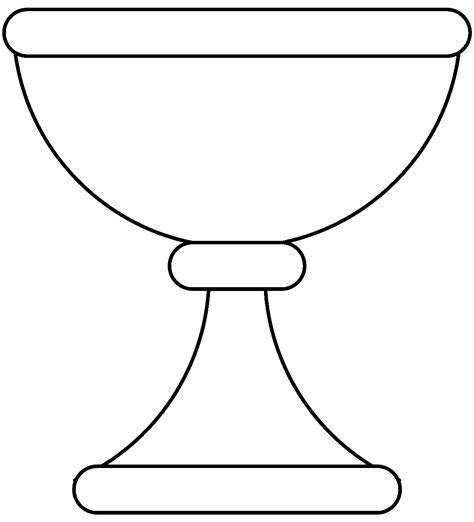 Metal Chalice Template