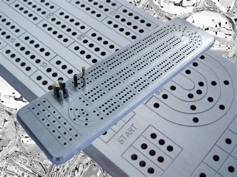 Metal Cribbage Board Template Example