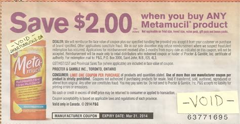 Metamucil Coupons Printable 10