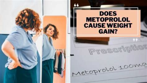 Metoprolol and weight gain