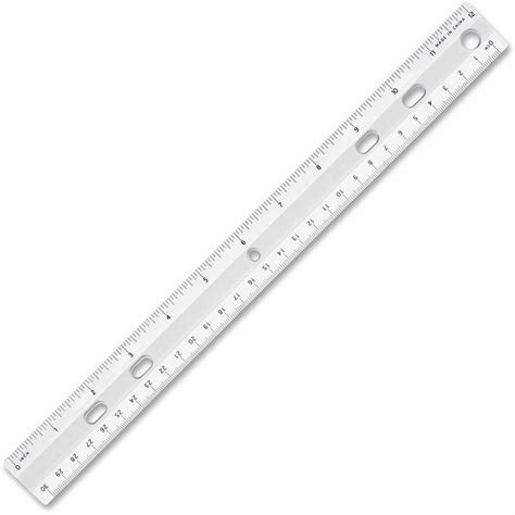 Metric Ruler Template