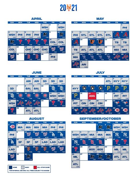 Mets Schedule Image 5