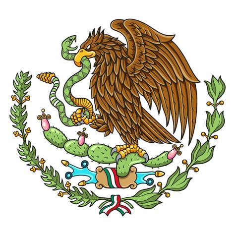 Mexican Flag Eagle Image 3