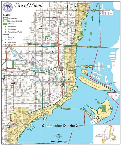 Miami Florida Zip Code Map