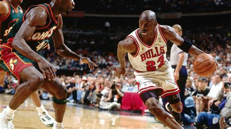 Michael Jordan in action