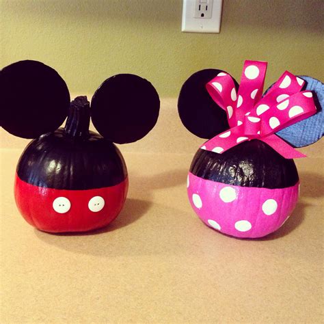 Mickey Pumpkin Painting Tutorial