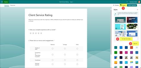 Survey Form Template