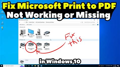 Microsoft Print to PDF Driver