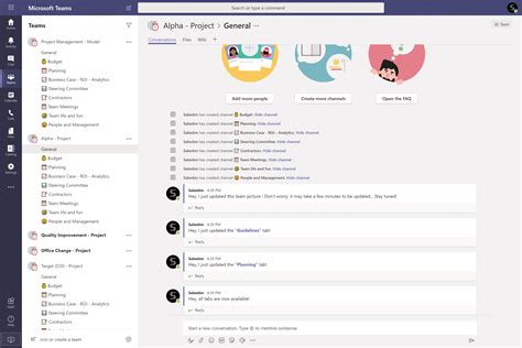 Microsoft Teams Project Management Template Example 2