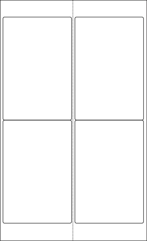 Microsoft Word 4x6 Template 1