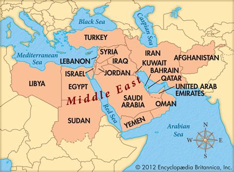 Middle Eastern Nations