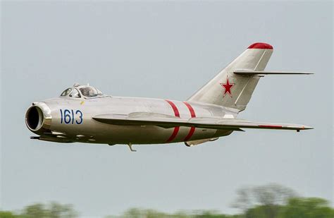 Mikoyan-Gurevich MiG-17 in flight