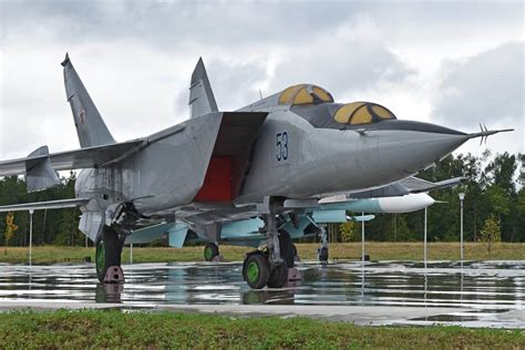 Mikoyan-Gurevich MiG-25 Foxbat Fighter Jet