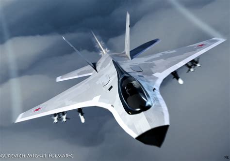 Mikoyan-Gurevich MiG-41 Stealth Fighter