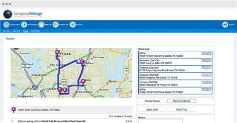 Mileage Tracking Software