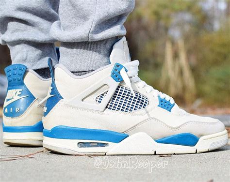 Military Blue 4s Image 1