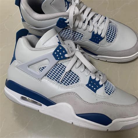 Military Blue 4s Image 7